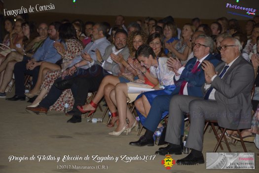 Eleccion de Zagalas y Zagales y Pregon de Feria en Manzanares 2017